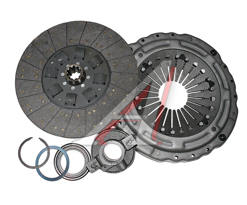 Сцепление в сборе 184.1601090 сб.ЯМЗ-238 лепестковое до 450л.с. (корзина,диск,муфта,кольца)