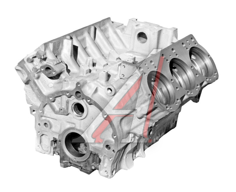 Блок цилиндров 236М2 н/о 236-1002012-Е (под гильзопоршень 236-1004005-Б)