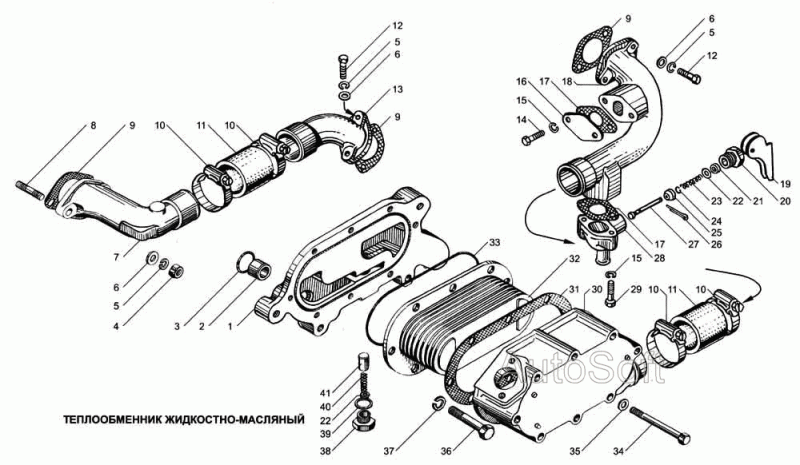 Теплообменник 236Н-1013600 (чугун)