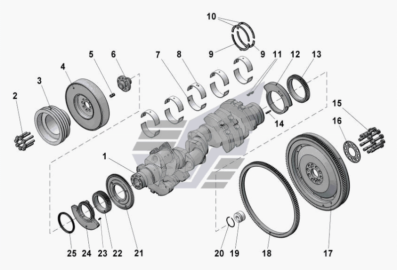 Маслоотражатель 850-1005043