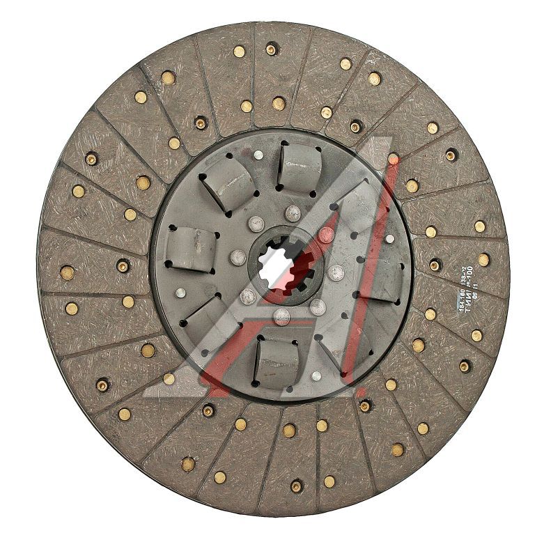 Диск сцепления ведом.182-1601130-10 ЗАВОД (длинная ступица) (d=50мм)