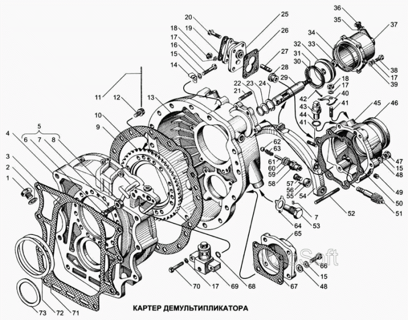 Кольцо упорное 238М-1721252-01