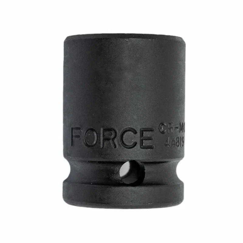 Головка сменная 19 мм 44819 FORCE DR.1/2', 12-ти гранная ударная , L=38мм